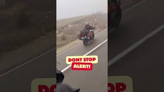 DONT PANIC
When the road runs out and what road there is turns in to a steep uphill hairpin that you cant even see! DONT PANIC