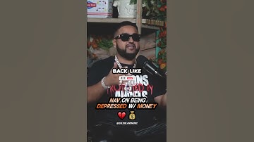 NAV On Being Depressed w/ Money 💔