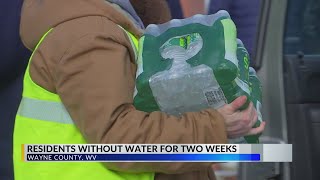 Wayne residents without water two weeks after oil leak