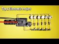 Top 5 Electronic Project Using 12v Relay 5mm Red and Green Led BC547 &amp; More Eletronic Components