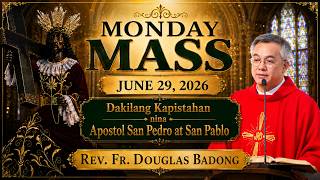 Quiapo Church Live Mass Today | June 29, 2026 | Rev. Fr. Douglas Badong