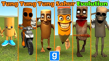 Gmod: Tung Tung Tung Sahur - Evolution // Italian Brainrot Animals Nextbots █ Garry