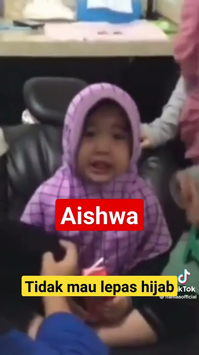 Aishwa Tak mau lepas jilbab