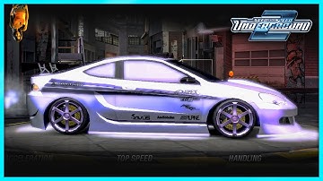 Acura RSX Customization | Need for Speed Underground 2