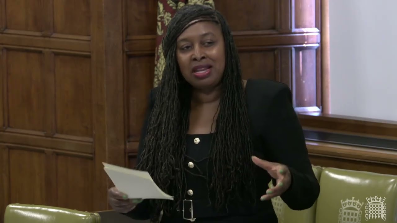 Dawn Butler MP speaks at the London's contribution to the national economy debate