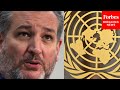 Ted Cruz Goes After "Hopelessly Biased" UN As Israel-Hamas Clash Continues