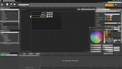 BP Time Attack Racer: In-Game HUD Creation | 11 | v4.8 Tutorial Series | Unreal Engine