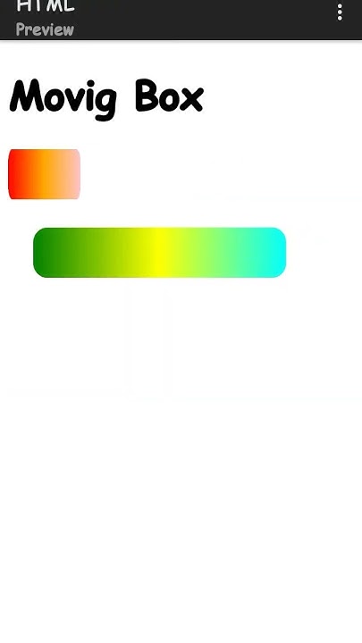 How To Moving Box By Html CSS #coding #css #html #shorts #programming ...