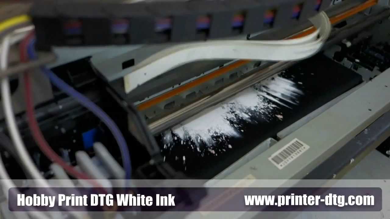  Hobby  Print  Textile White Ink for DTG Printer YouTube
