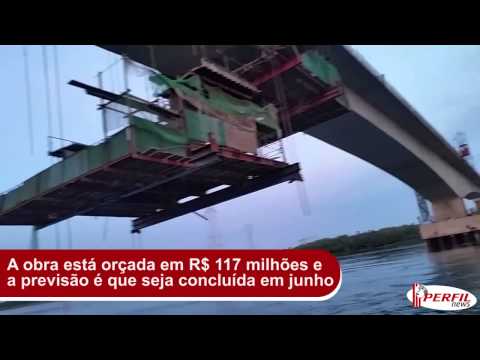 Obra da ponte sobre o Rio Paraná entre Três Lagoas (MS) e Castilho (SP) já está sendo finalizadas