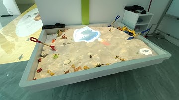 Interactive sand table