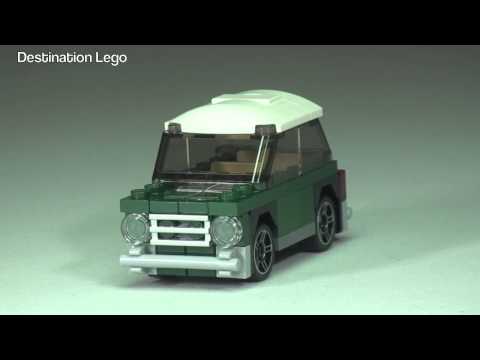 LEGO Creator Mini Cooper set 40109 polybag unbag build review