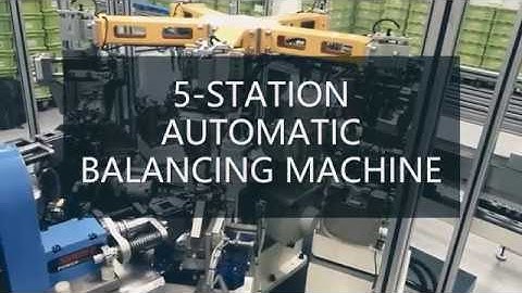 5 STATION AUTOMATIC BALANCING MACHINE