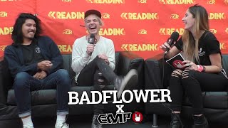 Badflower  - Interview with Josh Katz and Alex Espiritu @ Reading Festival 2021!