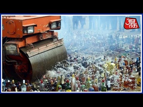 100 Shehar 100 Khabar: Seized Liquor Worth Crores Destroyed In Patna