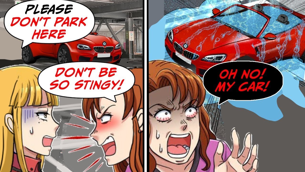 A mom friend kept parking her car without permission in the lot of my family's karaoke business