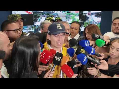 Statement by the Mayor of Medellín, Federico Gutiérrez, regarding the aftermath of the earthquake.