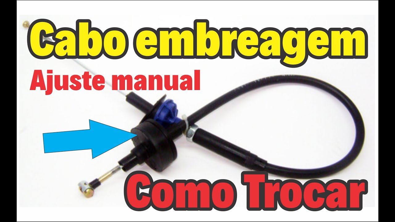 Como trocar o cabo de embreagem com ajuste manual GOLF MK3 Manual