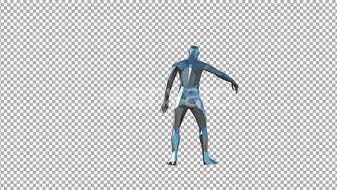 3D Low Poly Party Dancer | Motion Graphics - Envato elements