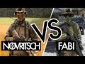 Novritsch vs sniperbuddy fabi  airsoft sniper duel