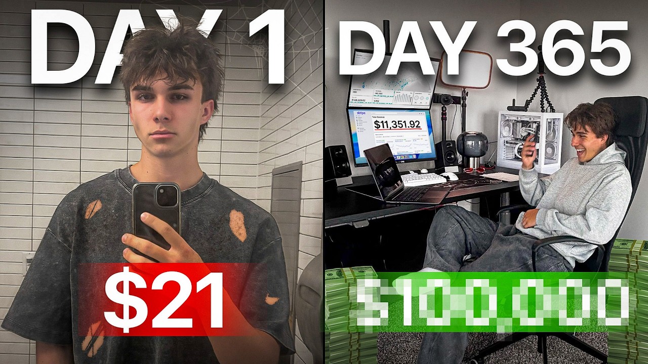 от 0 до 100 000 долларов в месяц с ростом, достигаемым за 365 дней (моя история)