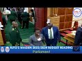 LINET TOTO AND CHEPKONGA LIGHT MOMENT AS THEY ARRIVED IN PARLIAMENT FOR BUDGET READING