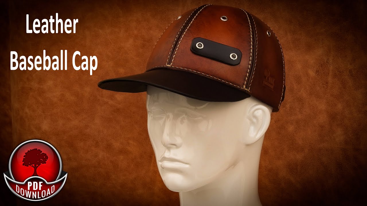 How to Make Leather Baseball Cap Pattern 