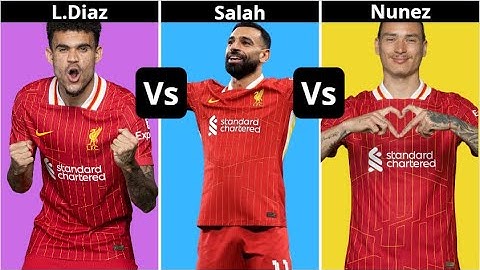 Comparison:L.Diaz vs Salah vs Nunez |Liverpool's excellent attacking player! Who's Your Favorite?