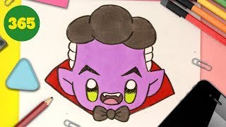Come Disegnare Vampiro Kawaii Po Per Po
