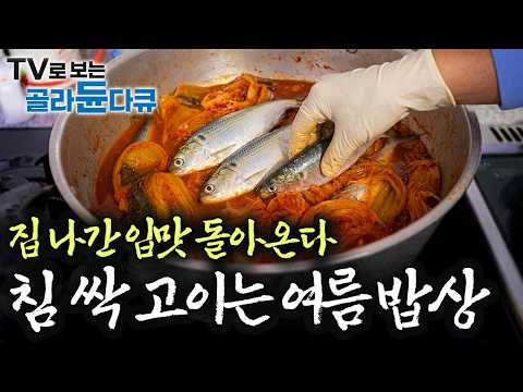 보기만 해도 밥 한술 바로 떠오고 싶어지는 여름 밥상 모음｜한국기행｜#골라듄다큐