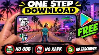 🔥 How to Download GTA Vice City on Mobile 📱 | Full Installation Guide 🚀 | Android Gameplay 🎮