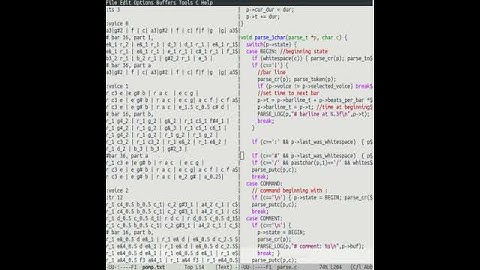Chip 1 - Deafbeef - #Shorts - Generative Chiptune coded in C