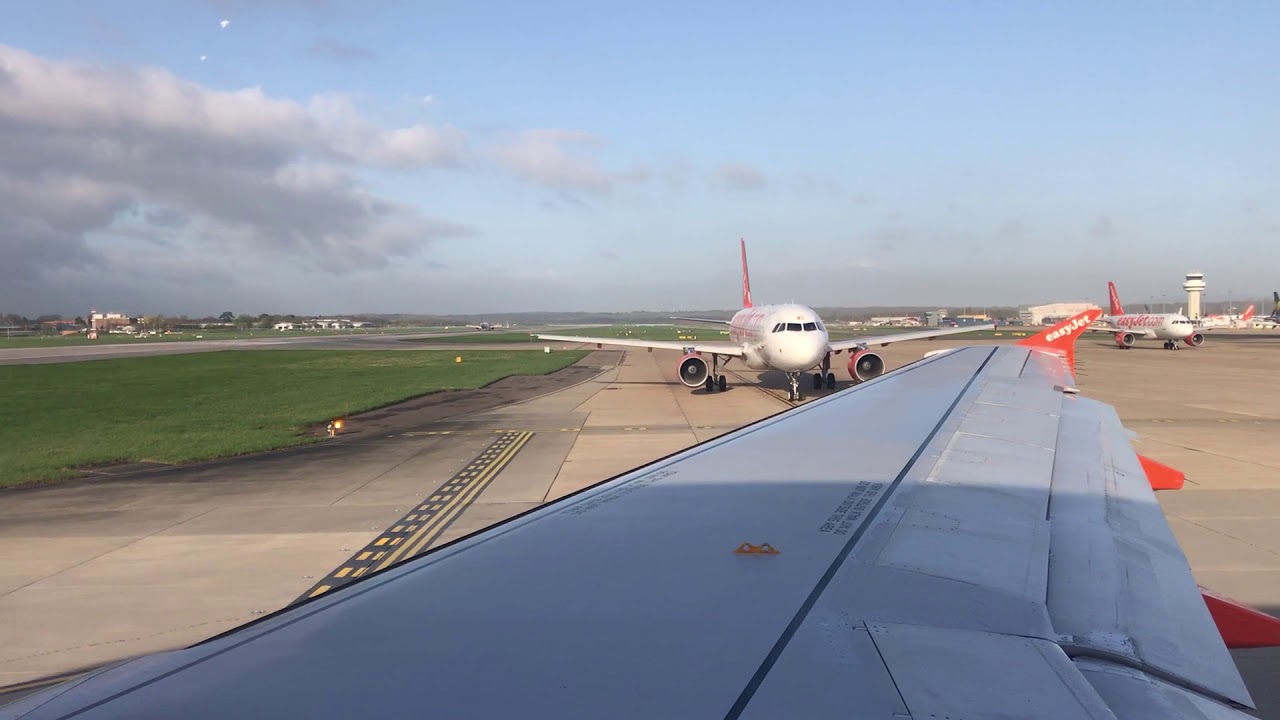 easyJet EZY8521 Departure from London Gatwick Airport YouTube