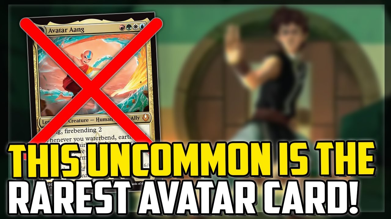 The RAREST Avatar Card is an UNCOMMON! What Happened?! - Magic: The Gathering The RAREST Avatar Card is an UNCOMMON! What Happened?! - Magic: The Gathering