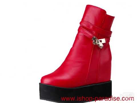 Women’s ankle boots flatform faux leather booties vintage shoes sb76 Women’s ankle boots flatform faux leather booties vintage shoes sb76