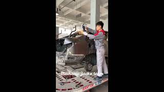 Whole process of Nissan Bluebird Sylphy restoration| Back crashed