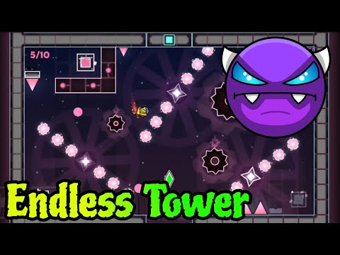 Endless Tower by Sakup3nMarkus 100% (Platformer Easy Demon) - Geometry Dash 2.2