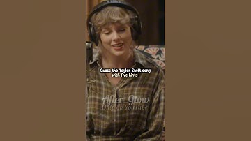 Guess the TS song with five hints #taylorswift #erastour