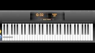 San Andreas Theme Song Piano Notes