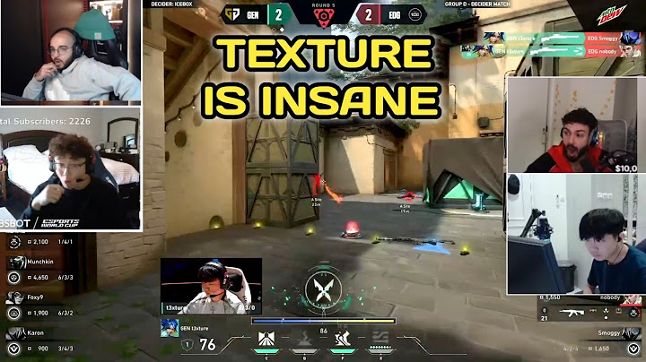 Streamers React to GENG TEXTURE  insane 3K on Outlaw vs EDG | EWC 2025