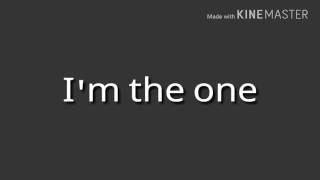Download lagu I'm the one ( Audio)