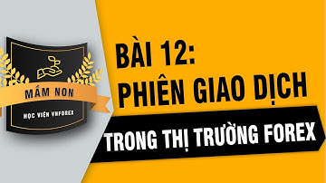 Bài 12: Phiên giao dịch Forex là gì? - Lớp Mầm non - Học viện VNForex