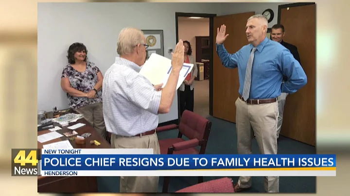 Henderson Police Chief announces resignation