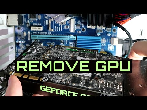 How to Remove a GPU (Take out Graphics Card Tutorial)