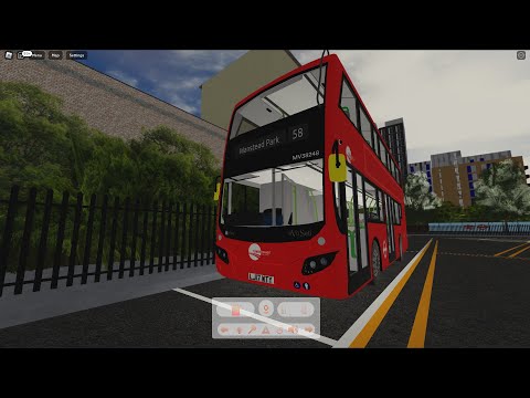 58 Walthamstow Central To Wanstead Park On London & East Bus Simulator