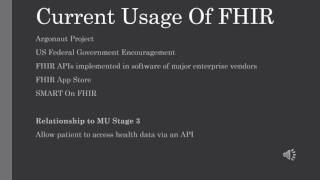 FHIR Demo