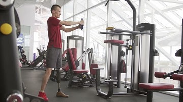 Standing Weighted Trunk Rotation