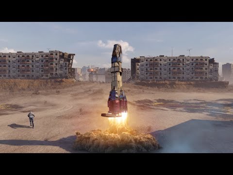 видео: Тест самодельной ракеты "Всем Звезда 3000" Crossout