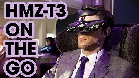 HMZ-T3W Personal 3D Viewer | Portability