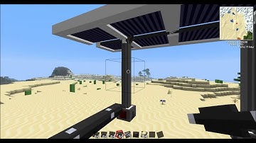 Minecraft Voltz - Connect a advanced solar generator to a advanced battery box UPDATE!